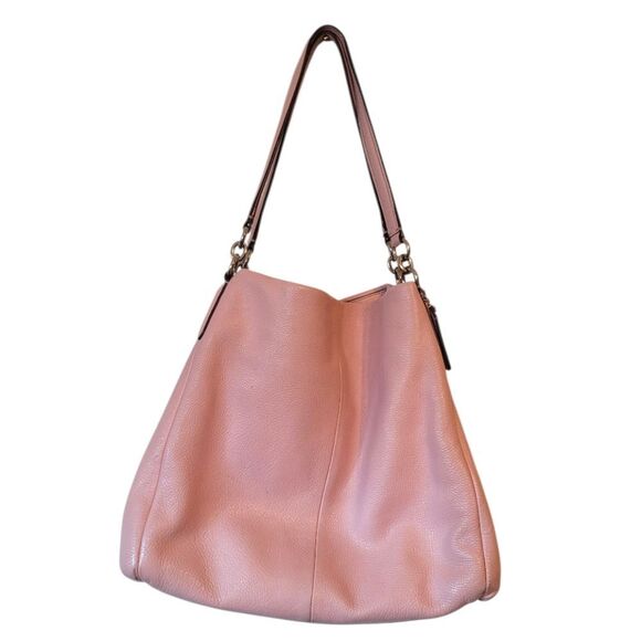 Coach Handbags - Coach Women's Light Blush Pink Madison Phoebe Hobo Bag